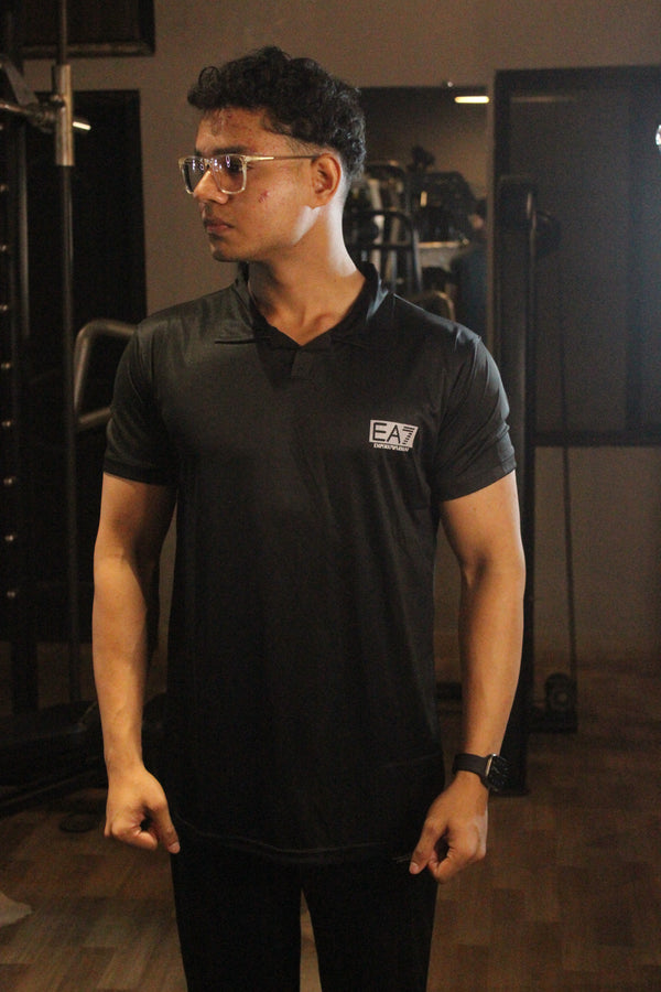 Armani Black Summer Tracksuit