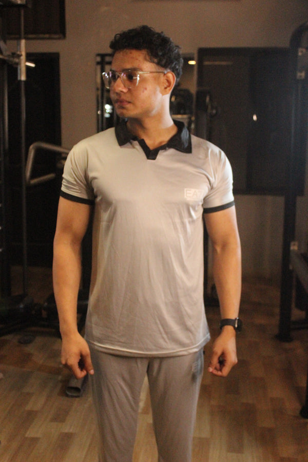 Armani Grey Summer Tracksuit