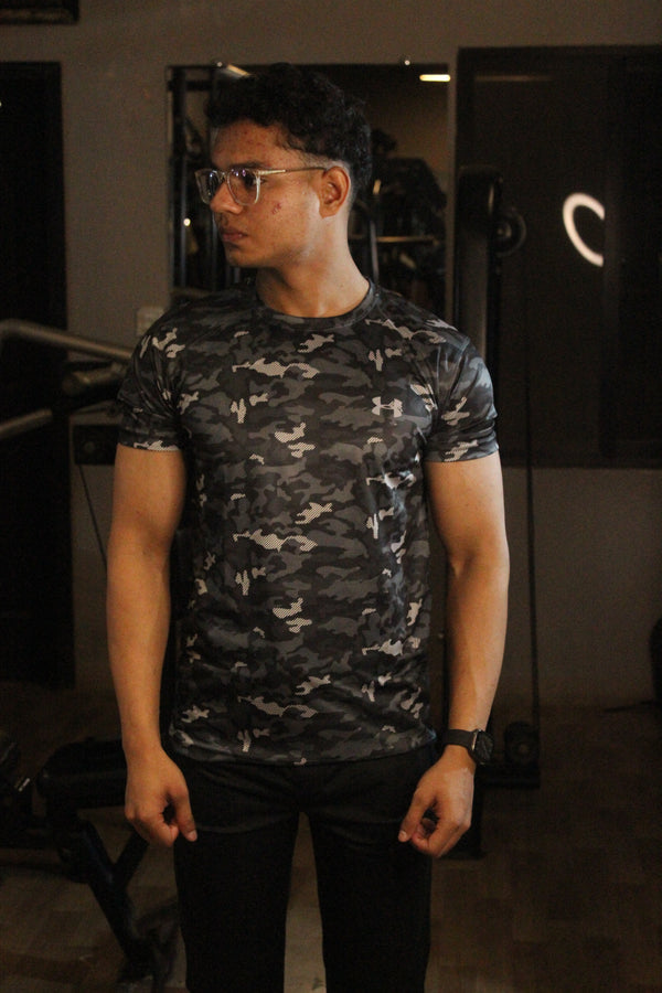 Underarmour camouflage dri-fit tees
